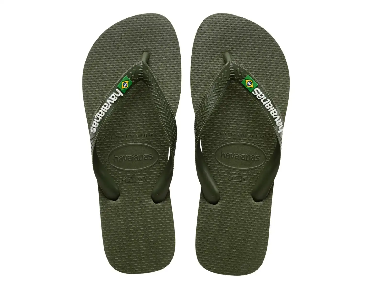 Havaianas - Brasil - Teenslippers Groen