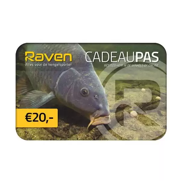 Raven Cadeaupas € 20,-