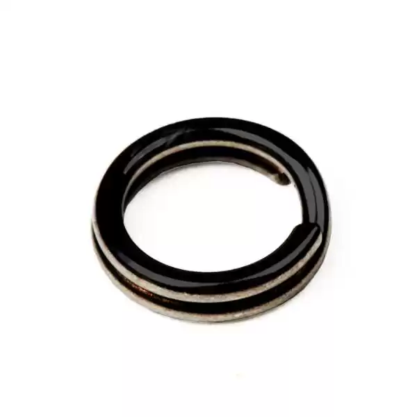 Spro Split Ring - Matt Black - Maat 5