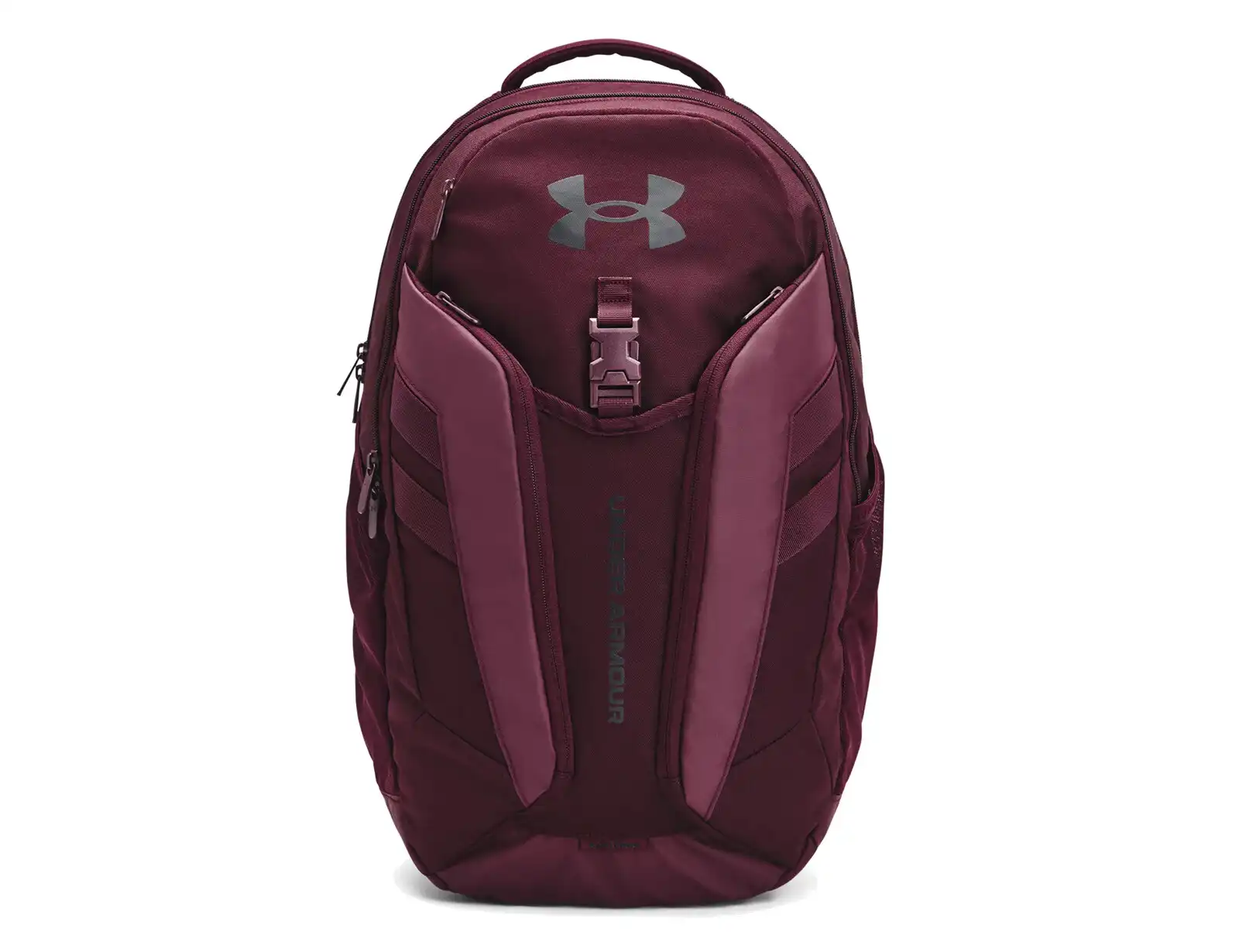 Under Armour - Hustle Pro Backpack 31.5L - Bordeauxrode Rugzak